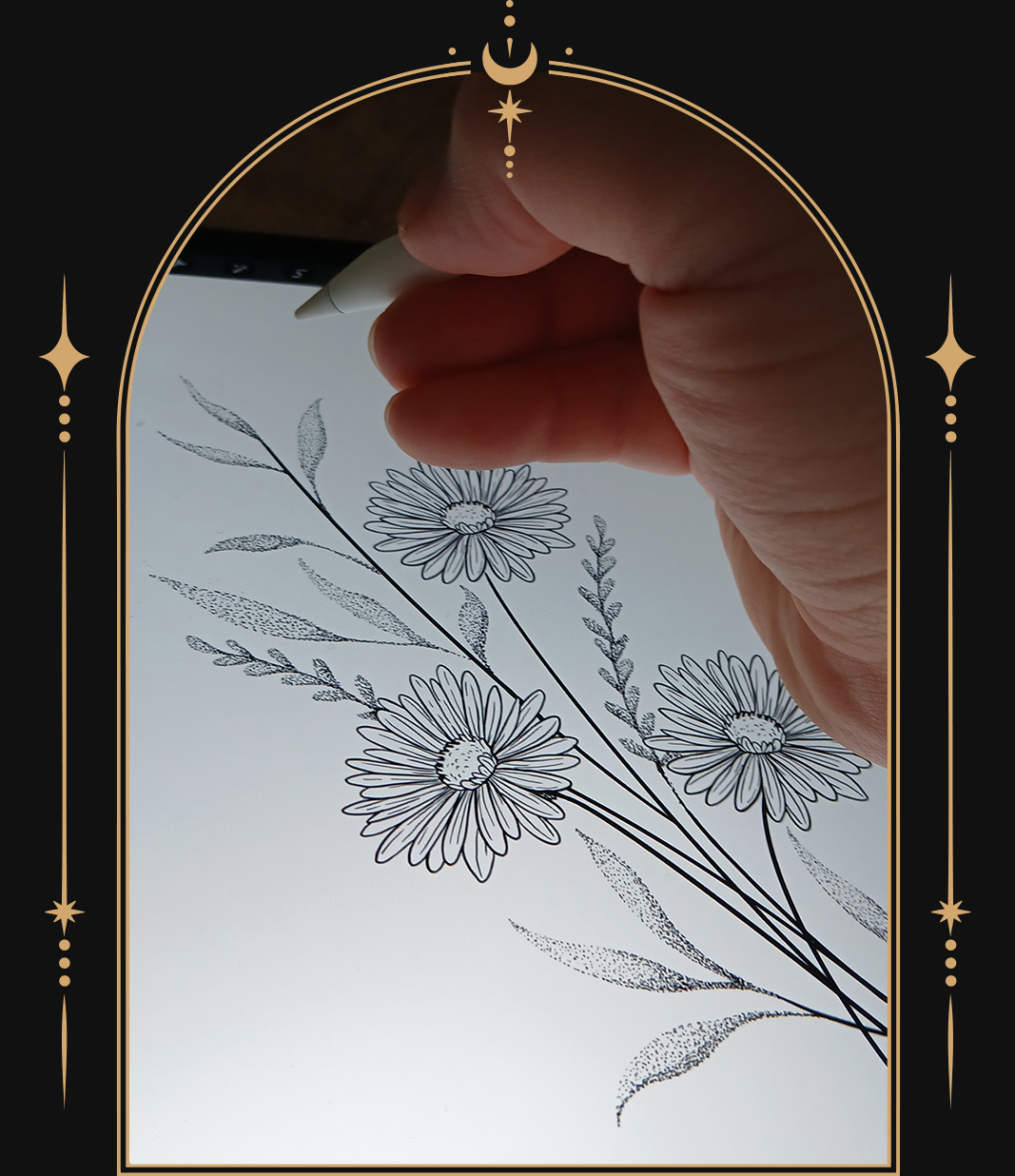 illustrativ-tattoo-fulda-tablet-schwarzeskraut